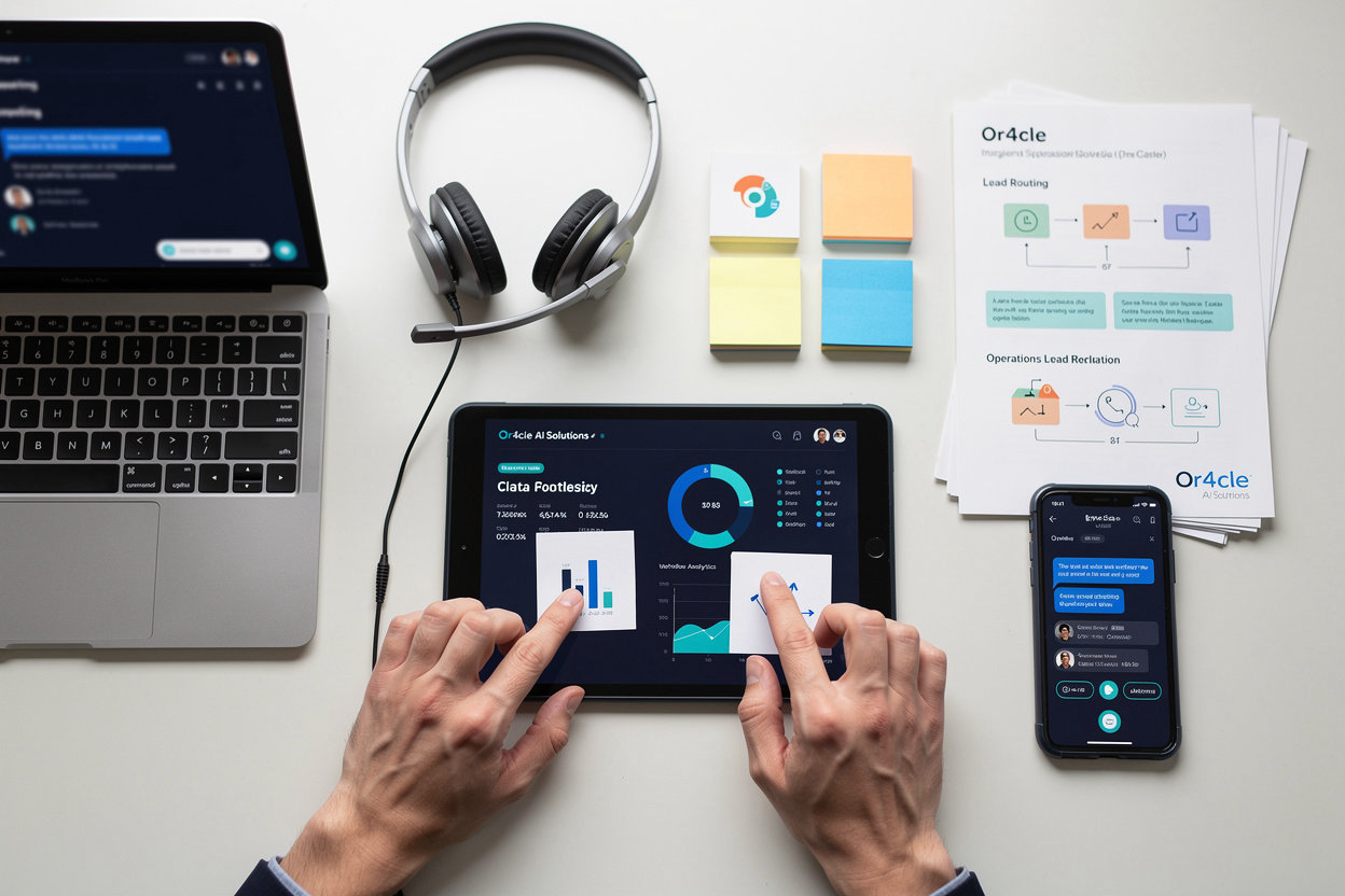 Or4cl3 AI Solutions intelligent automation use cases - customer service, workflow optimization, data synthesis, and lead qualification for Bullhead City businesses